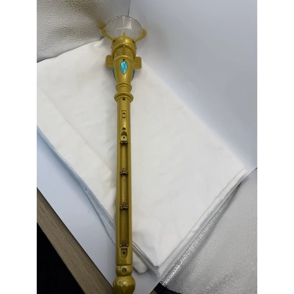 Disney Elena Of Avalor Movie Magical Sceptor of Light Sounds Tested Wand Jakks